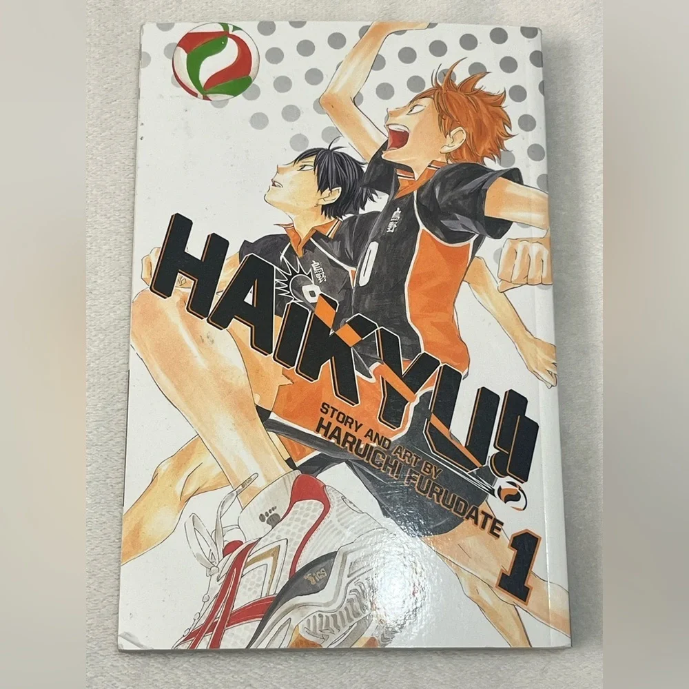 Haikyuu!! Manga Volumes 1 and 2 Paperback Books by Haruichi Furudate